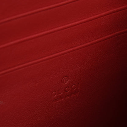 Gucci GG Supreme Monogram Mini Dionysus Chain Wallet Beige Vulcanic Red 6 of 7