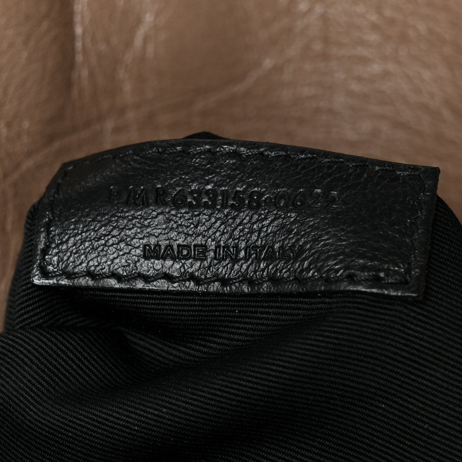 Saint Laurent Crinkled Calfskin Matelasse Monogram Medium Niki Chain Satchel Greyish Brown 8 of 11