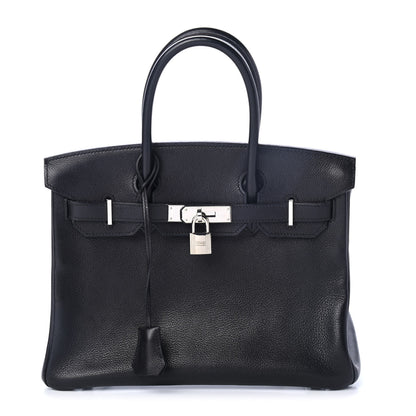 Hermes Vache Liegee Birkin 30 Black 1 of 9