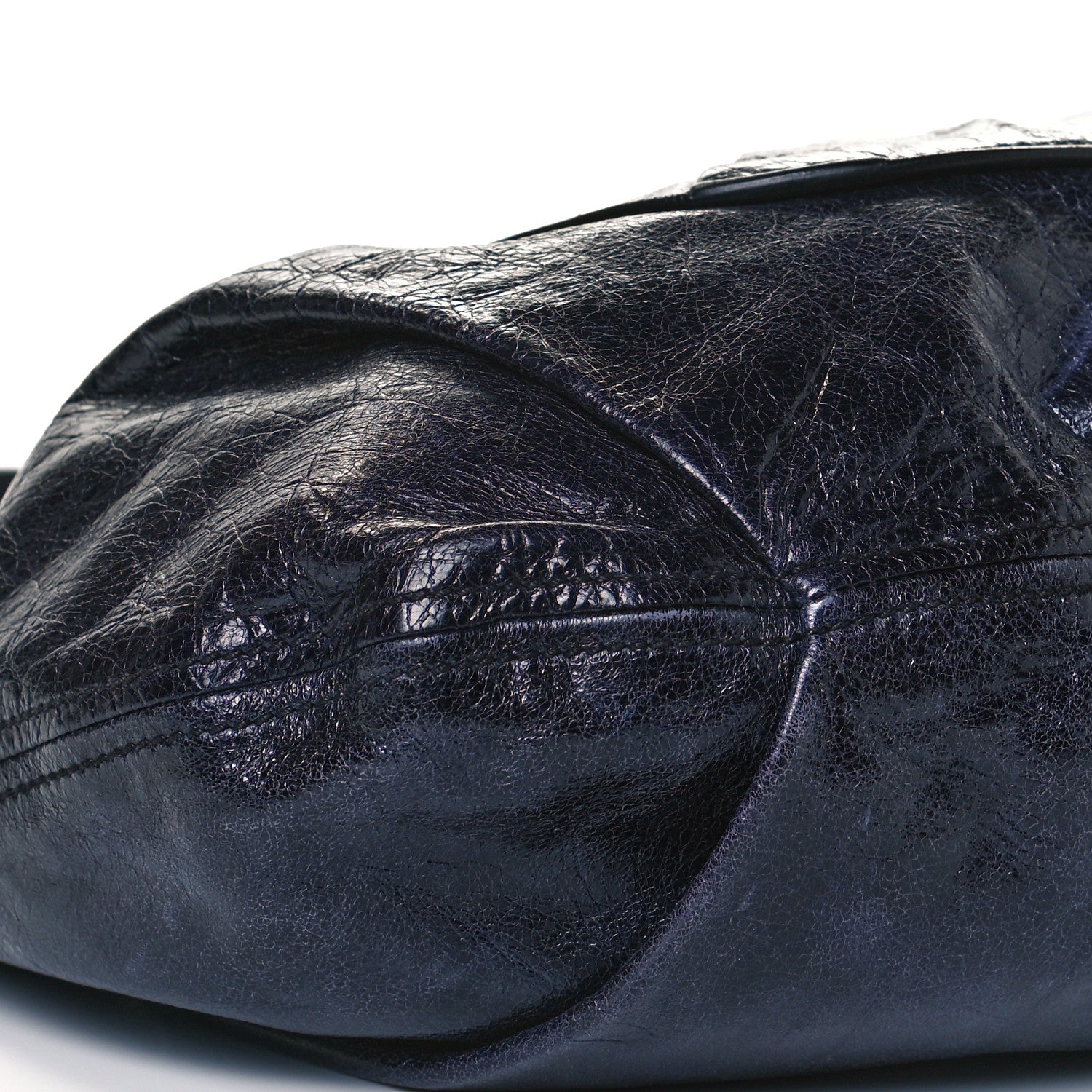 Miu Miu Vitello Shine Vintage Tote Zaffiro 9 of 10