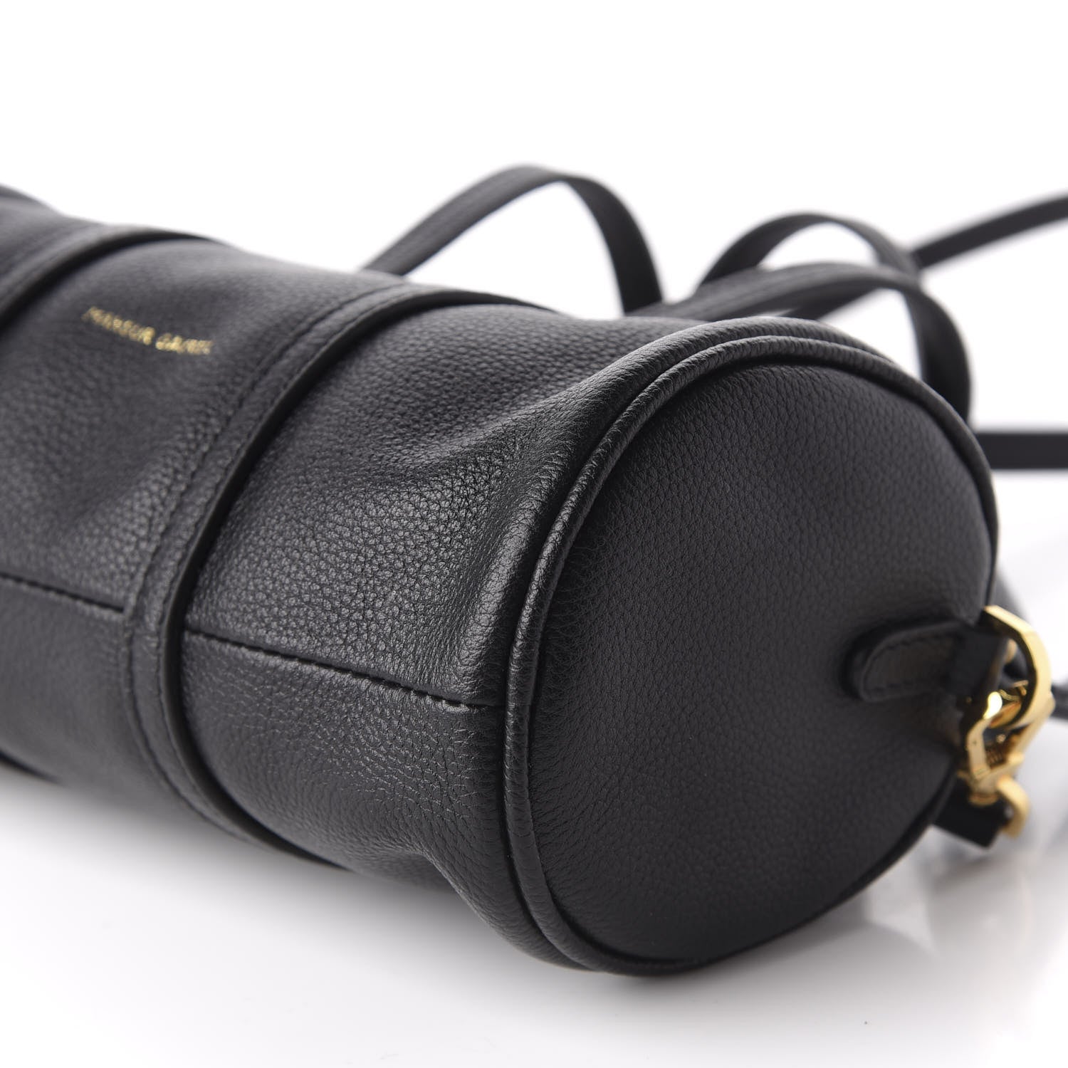 Mansur Gavriel Pebbled Calfskin Mini Mini Duffel Bag Black 8 of 11