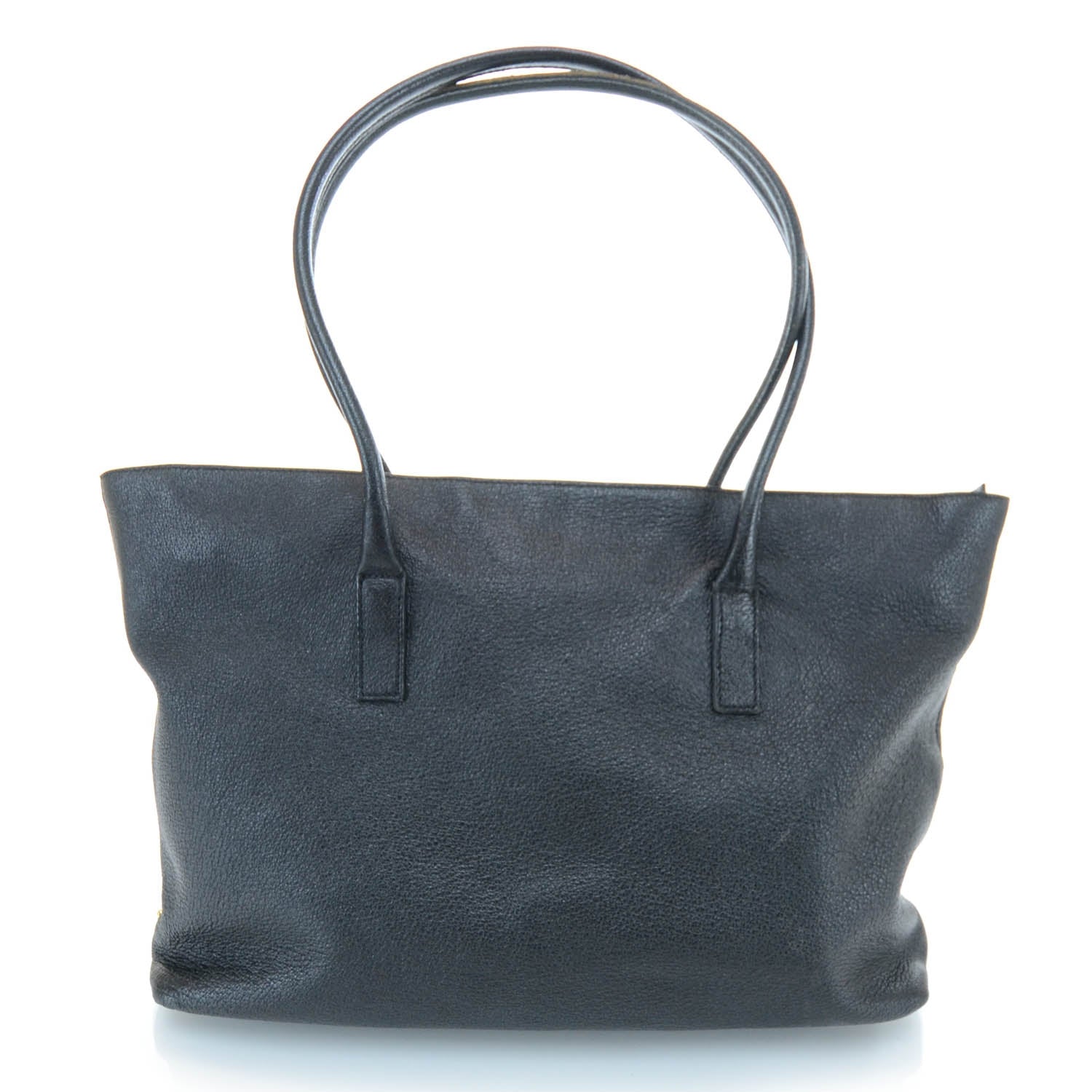 Prada Leather Shopper Tote Nero Black 1 of 9