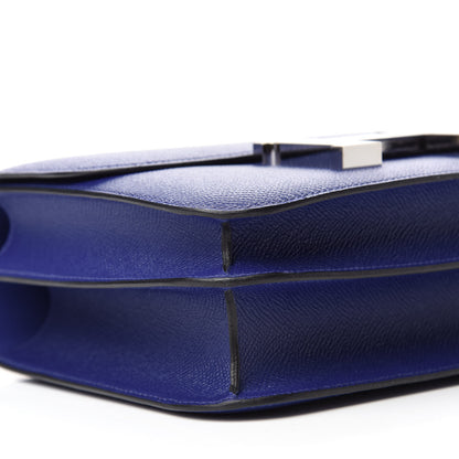 Hermes Epsom Constance 24 Bleu Electrique 6 of 11