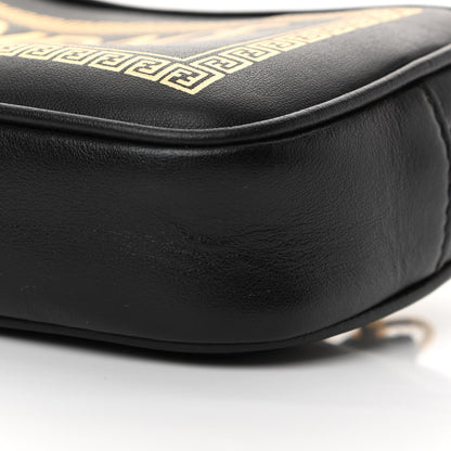 Fendi X VERSACE Vitello Cover Fendace Medusa Small Camera Case Black Gold 10 of 12
