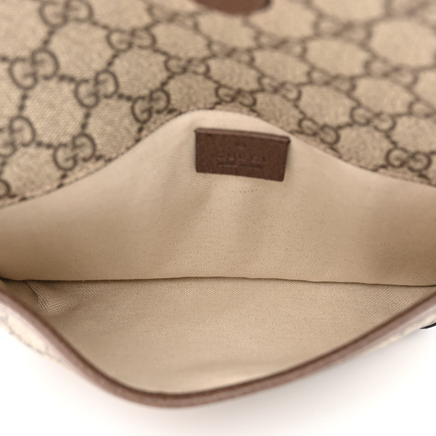 Gucci GG Supreme Monogram Neo Vintage Web Belt Bag Brown 5 of 10