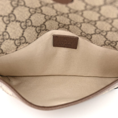 Gucci GG Supreme Monogram Neo Vintage Web Belt Bag Brown 5 of 10