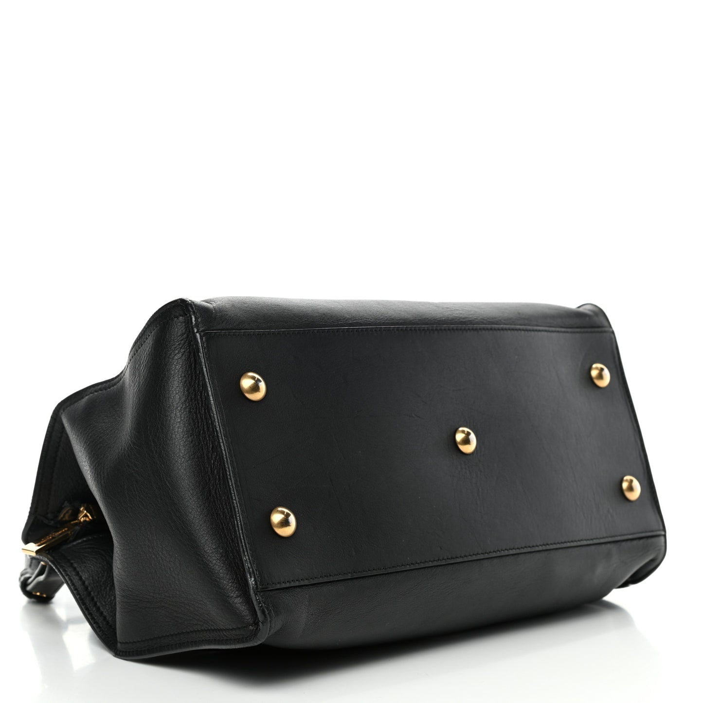 Calfskin Small Classic Y Cabas Black