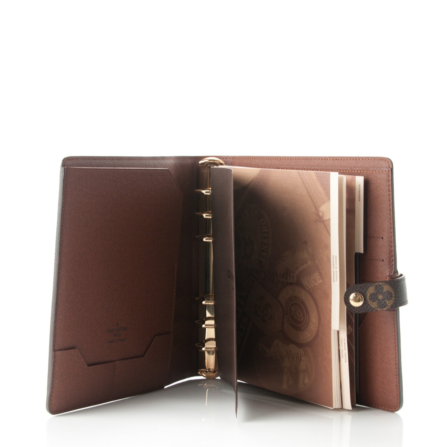 Monogram Agenda Scrapbook Organizer Cover
