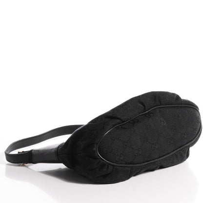 Gucci Monogram Strap Cosmetic Case Black 4 of 7