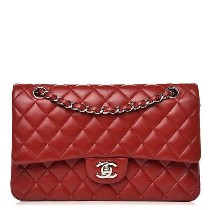 Chanel Lambskin Quilted Medium Double Flap Red 1 of 11