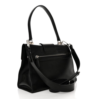 Prada City Calf Ribbon Shoulder Bag Black 3 of 14
