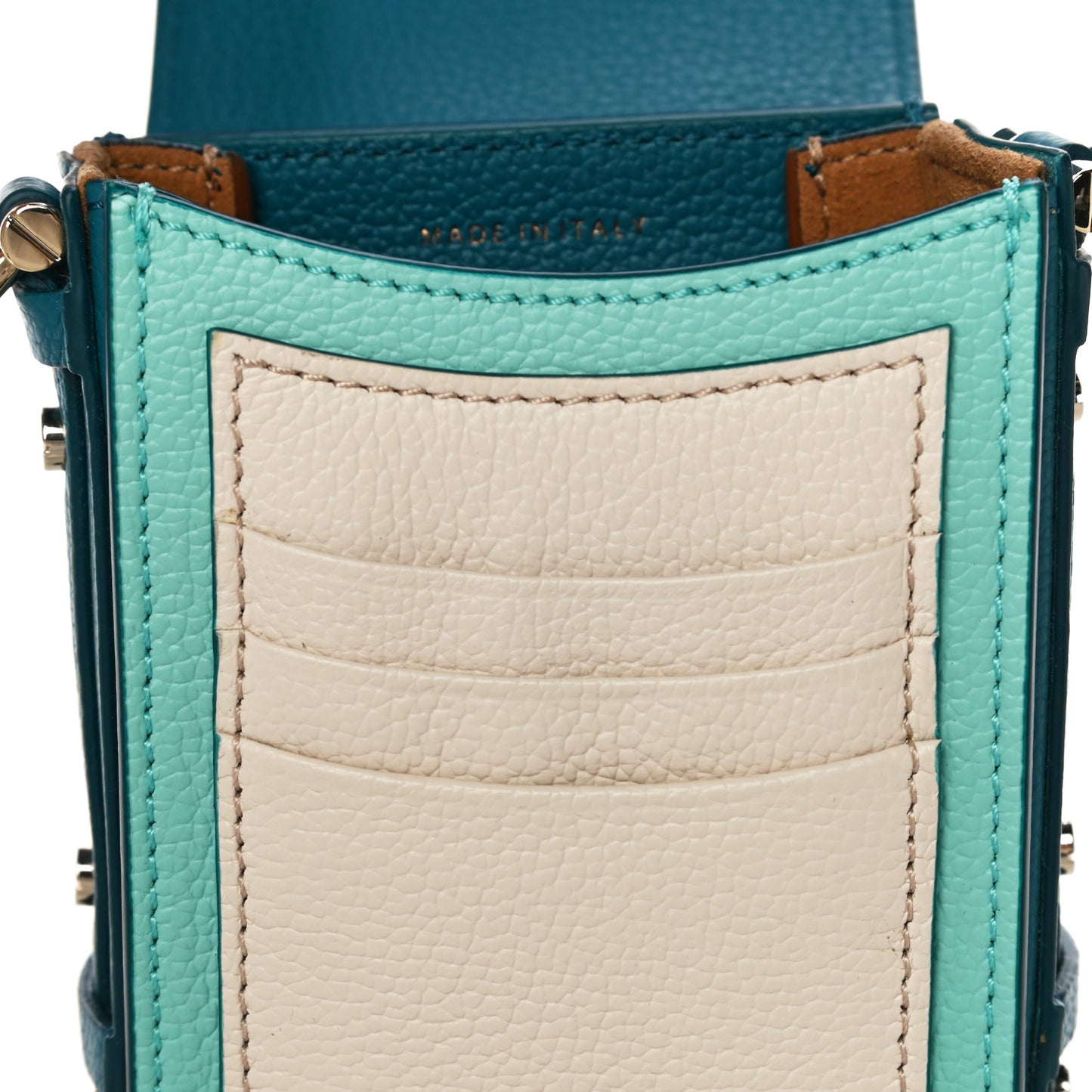 Calfskin X-Mini Patricia Crossbody Deep Lagoon
