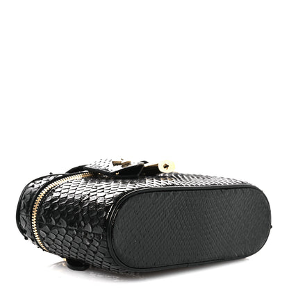 Louis Vuitton Snakeskin Vanity Pouch Black 3 of 8