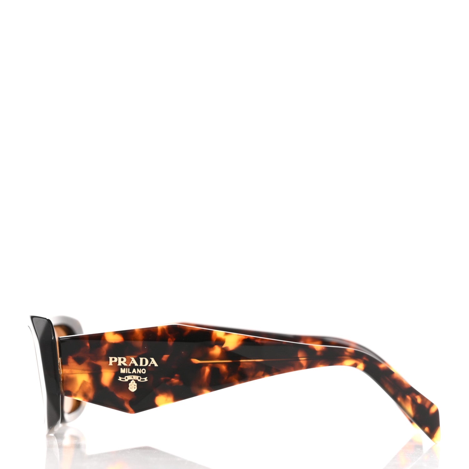 Prada Acetate Symbole Sunglasses SPR 17W Havana 3 of 8