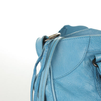 Balenciaga Agneau Classic Hardware Velo Bleu Indigo 13 of 13