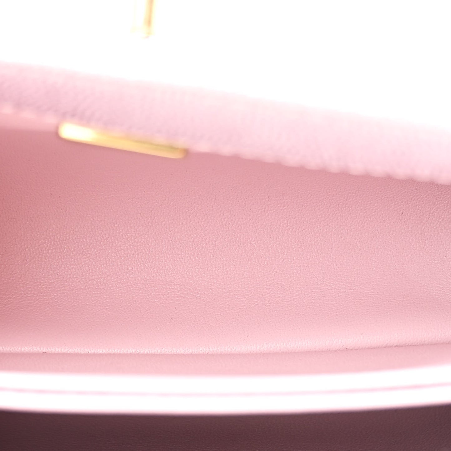 Metallic Caviar Quilted Extra Mini Coco Handle Flap Light Pink