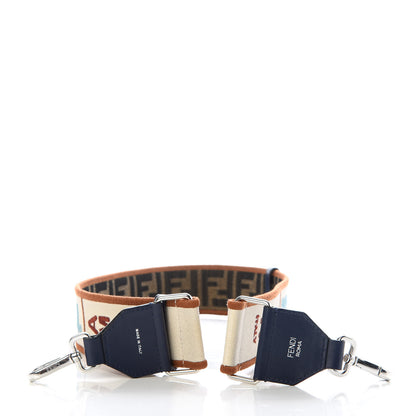 Fendi Canvas Calfskin FF Adjustable Strap You Multicolor 3 of 4