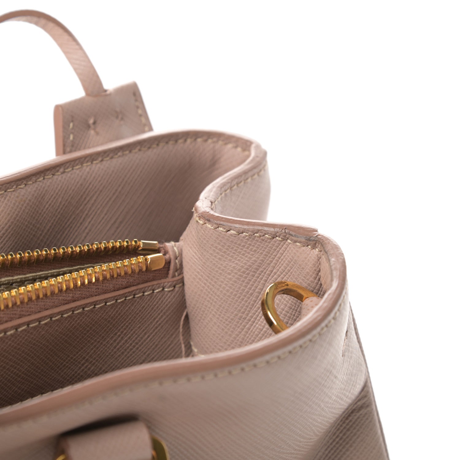 Prada Saffiano Lux Medium Tote Cammeo 14 of 14
