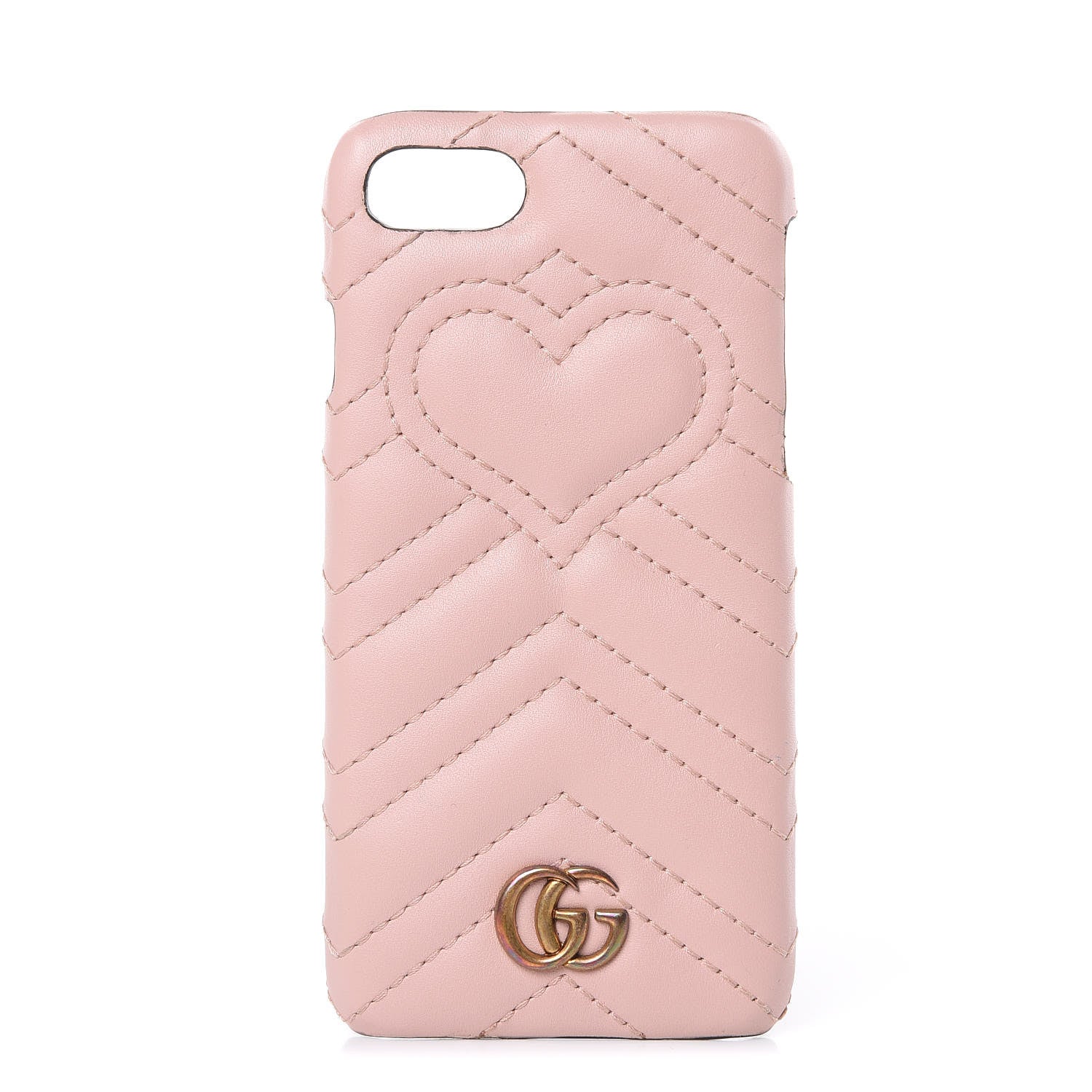 Gucci Calfskin Matelasse Marmont iPhone 7 Case Pink 1 of 7