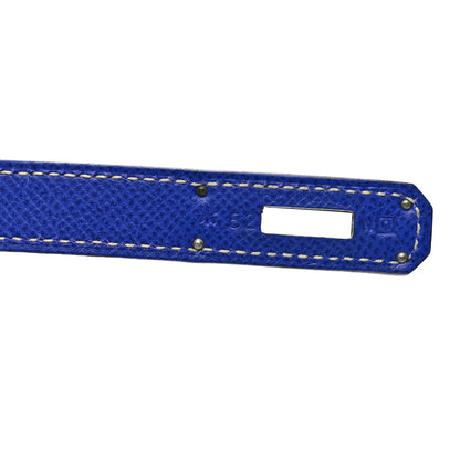 Hermes Epsom Kelly Sellier 35 Bleu Electrique 7 of 10