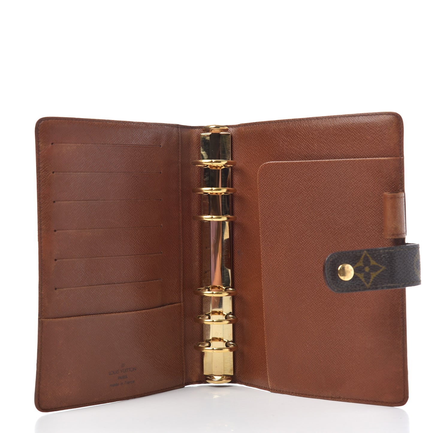 Monogram Medium Ring Agenda Cover