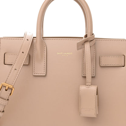 Saint Laurent Calfskin Nano Sac De Jour Beige 8 of 10