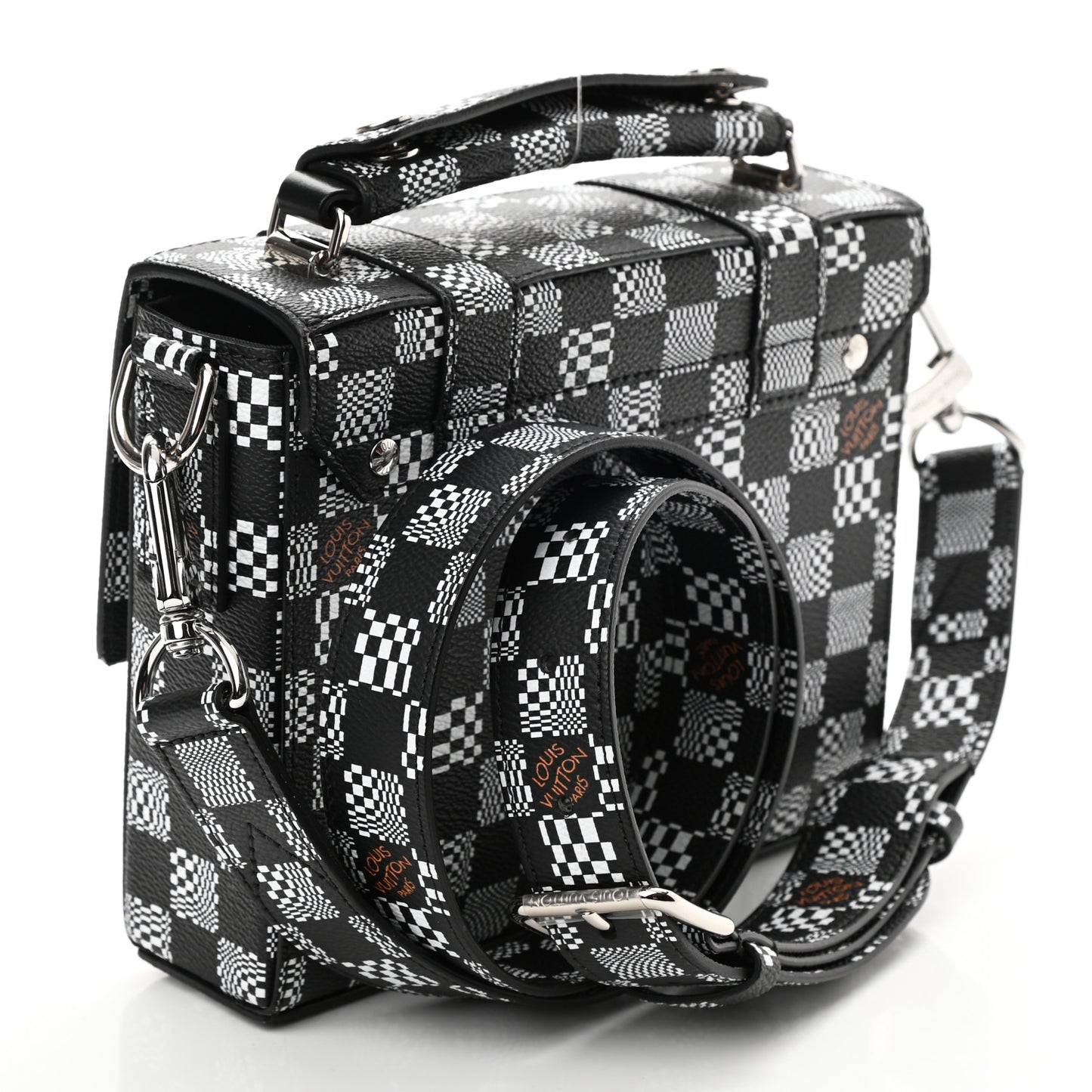 Damier Distorted Flap Soft Trunk Messenger