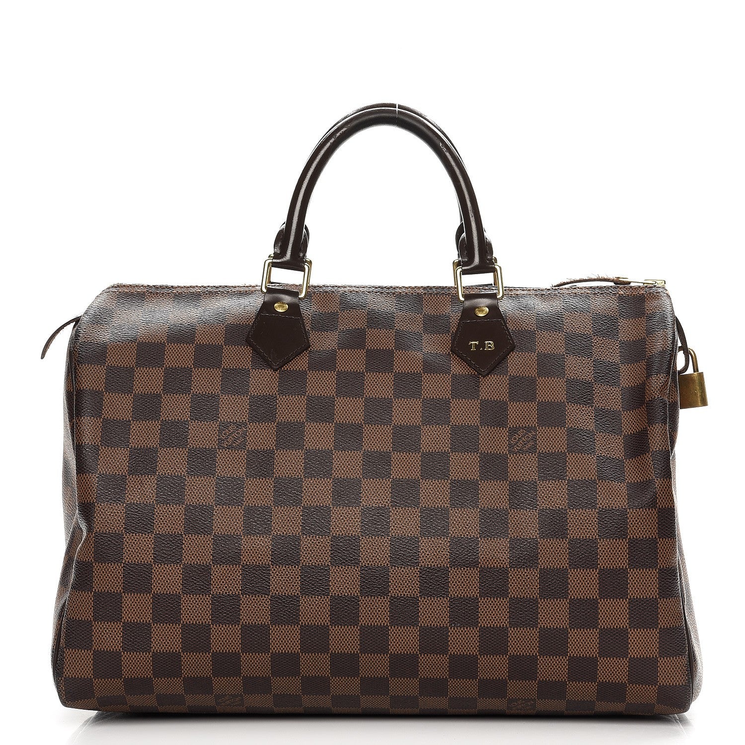 Louis Vuitton Damier Ebene Speedy 35 1 of 18