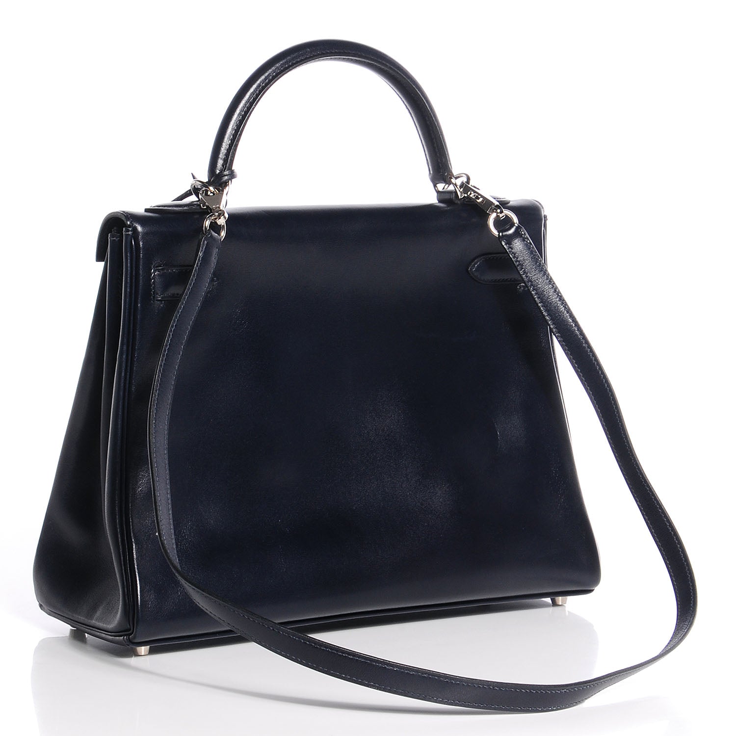 Hermes Box Kelly Retourne 32 Indigo 13 of 28