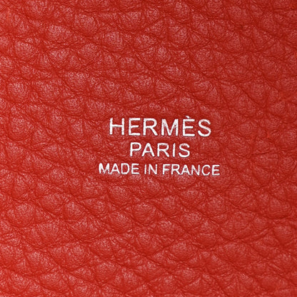Hermes Taurillon Clemence Picotin Lock 22 MM Sanguine 6 of 10