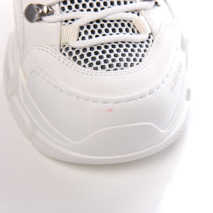 Gucci X SEGA Mesh Calfskin Suede Womens Flashtrek Sneakers 35.5 Great White 7 of 16