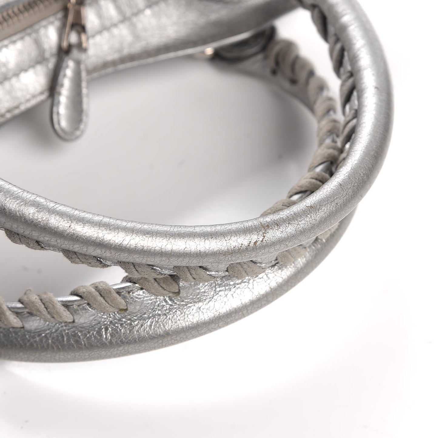 Metallic Agneau Giant 12 Silver Hardware Town Gris Aluminum