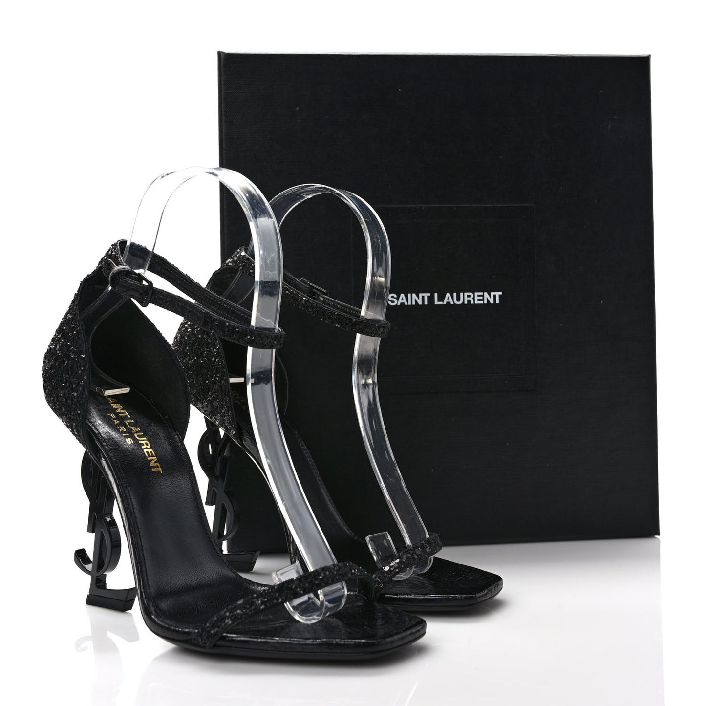 Glitter Opyum Sandals 36.5 Black