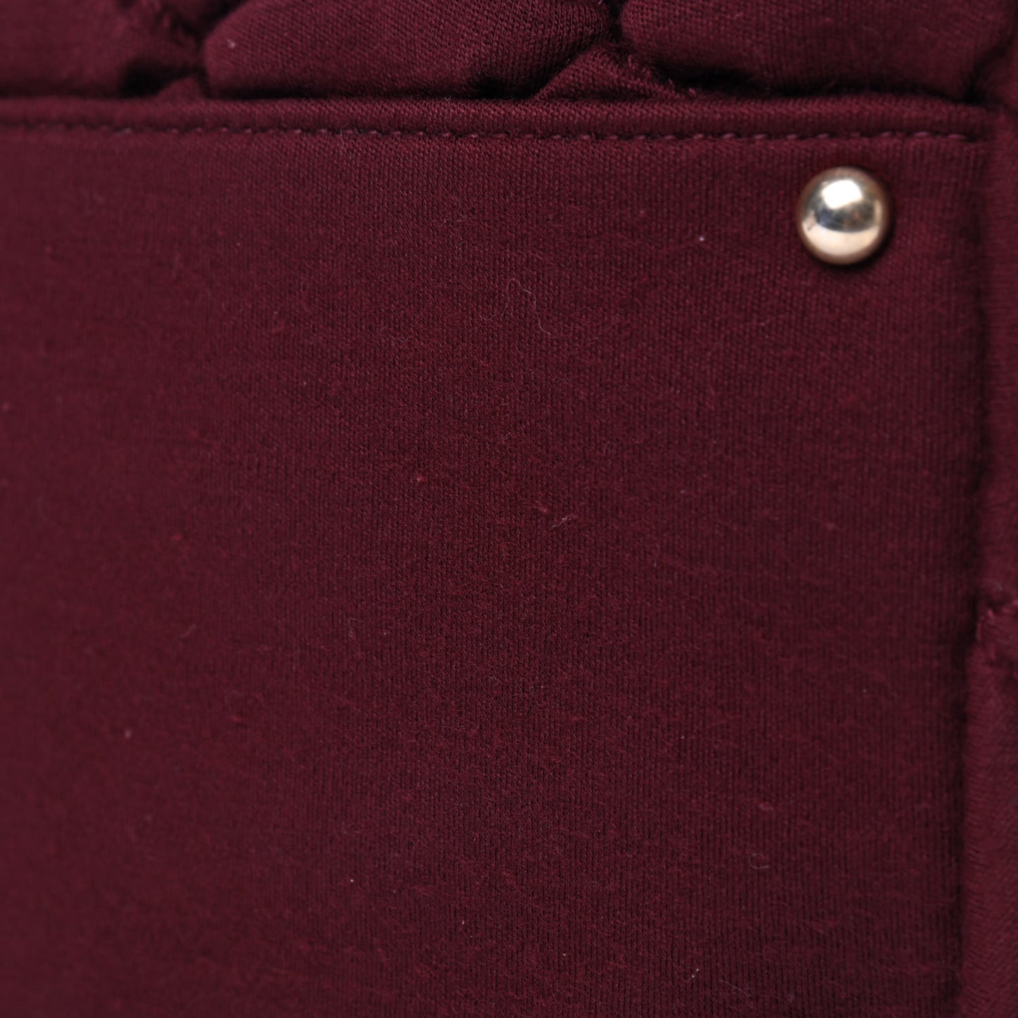 Jersey Bubble Quilt Bowler Bordeaux