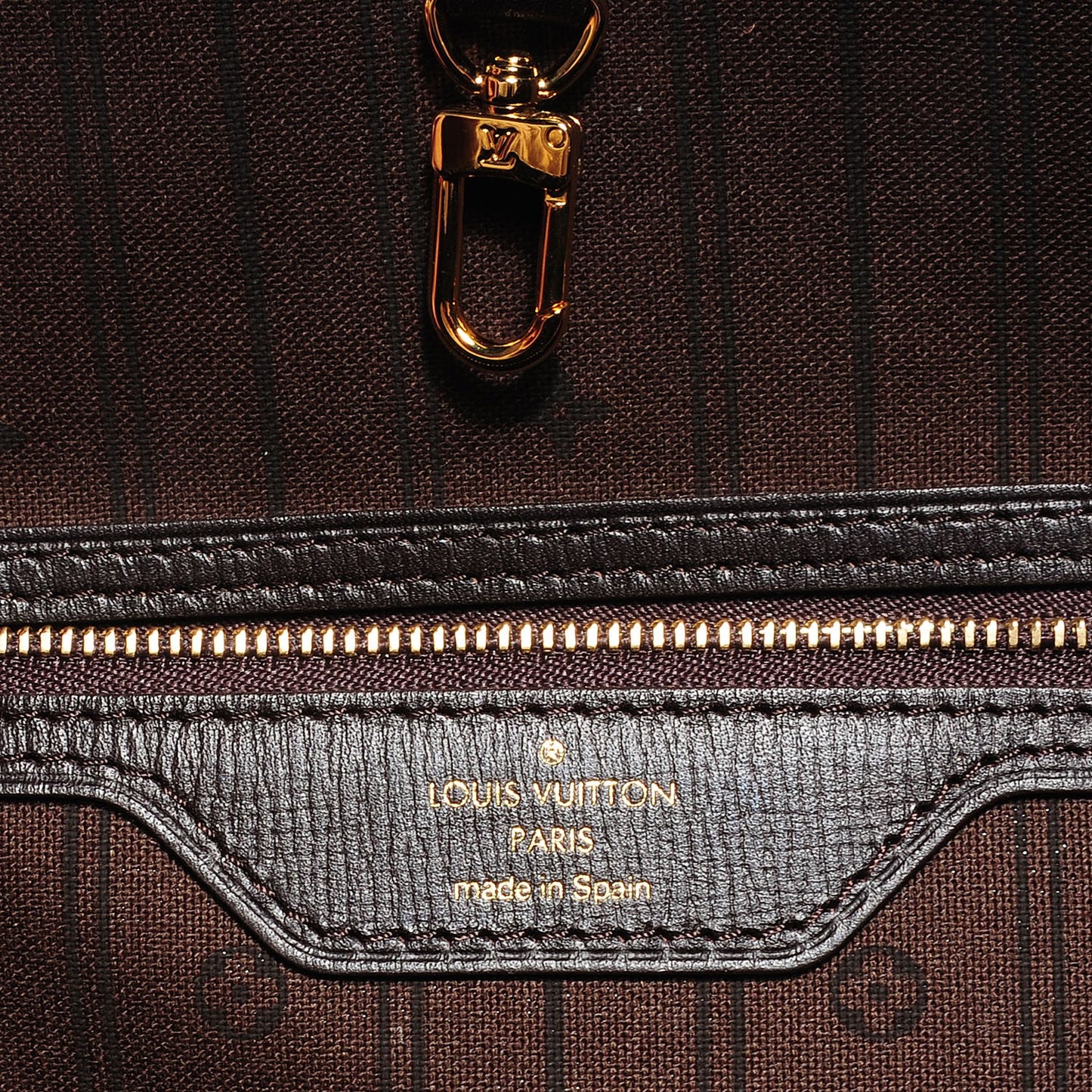 Monogram Idylle Neverfull MM Fusain