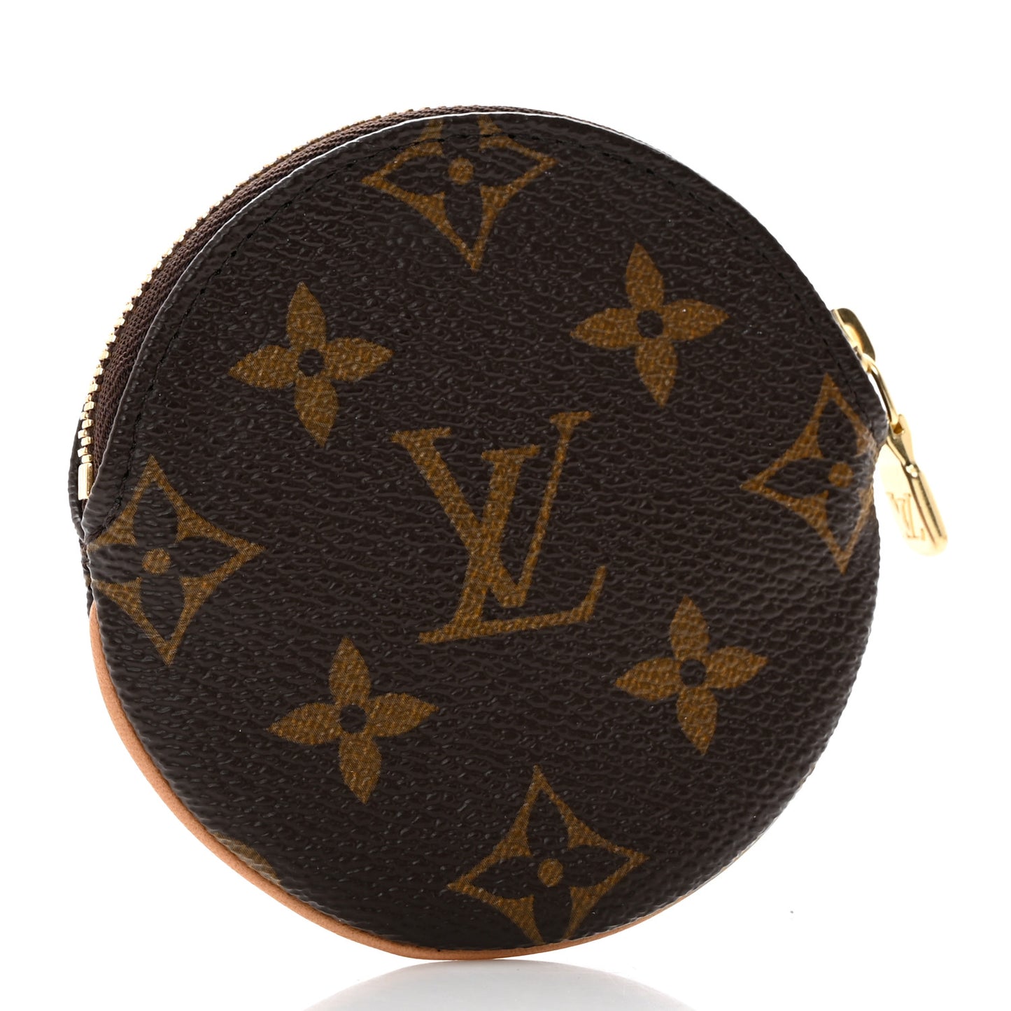 Monogram Round Coin Purse