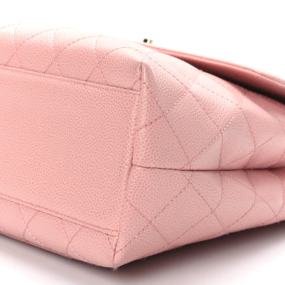 Chanel Caviar Quilted Jumbo Kelly Flap Pink 9 of 9