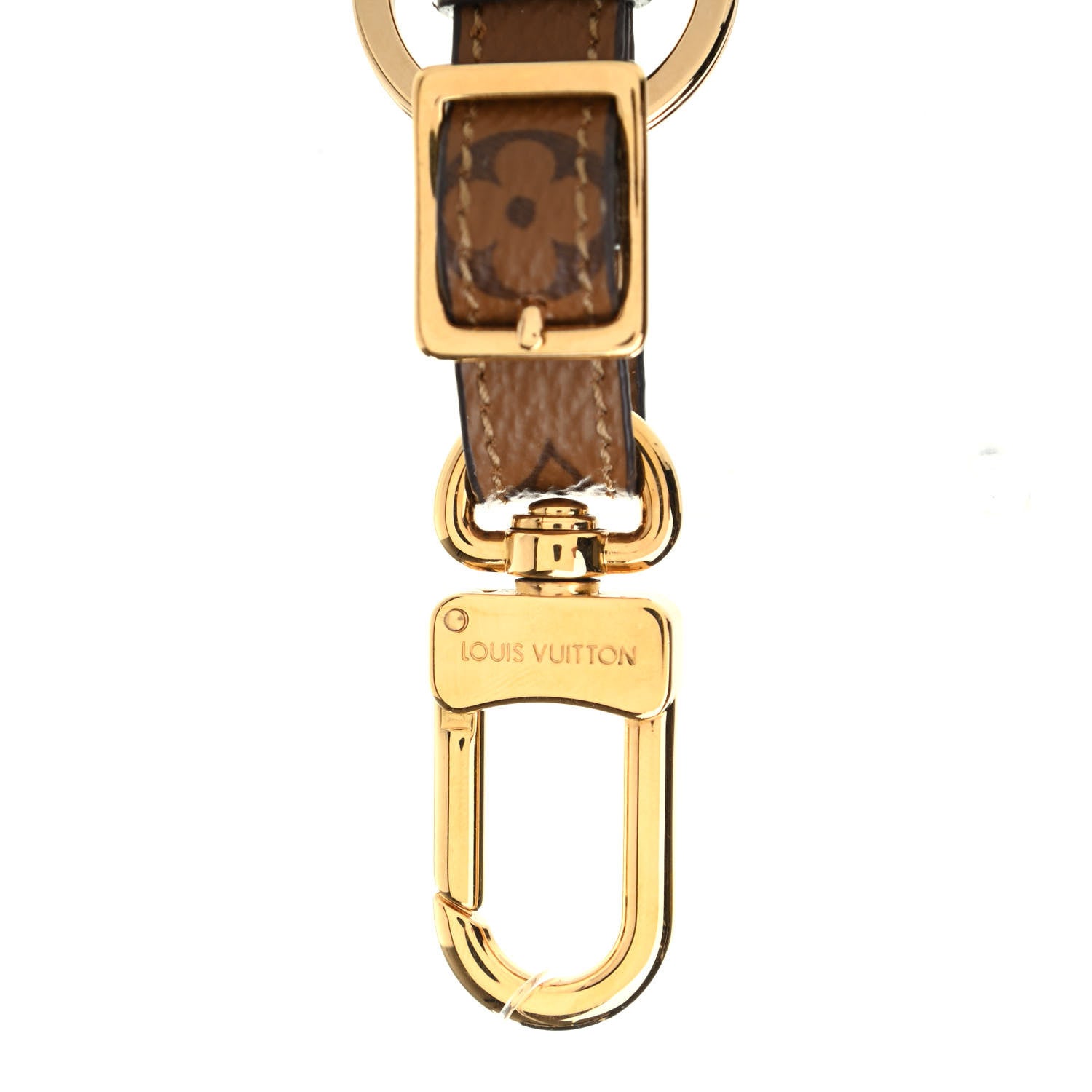 Louis Vuitton Epi Reverse Monogram Catogram Bag Charm Key Holder Gris 3 of 4