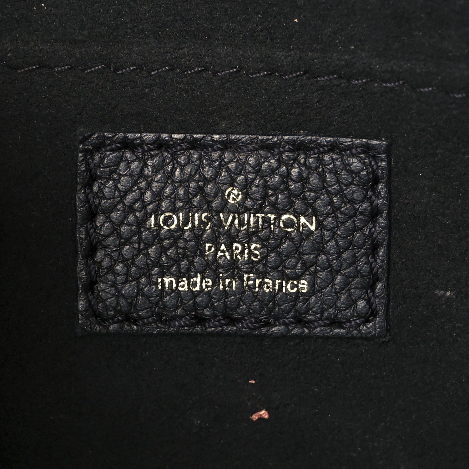 Louis Vuitton Empreinte Monogram Giant Petit Sac Plat Black Beige 6 of 9