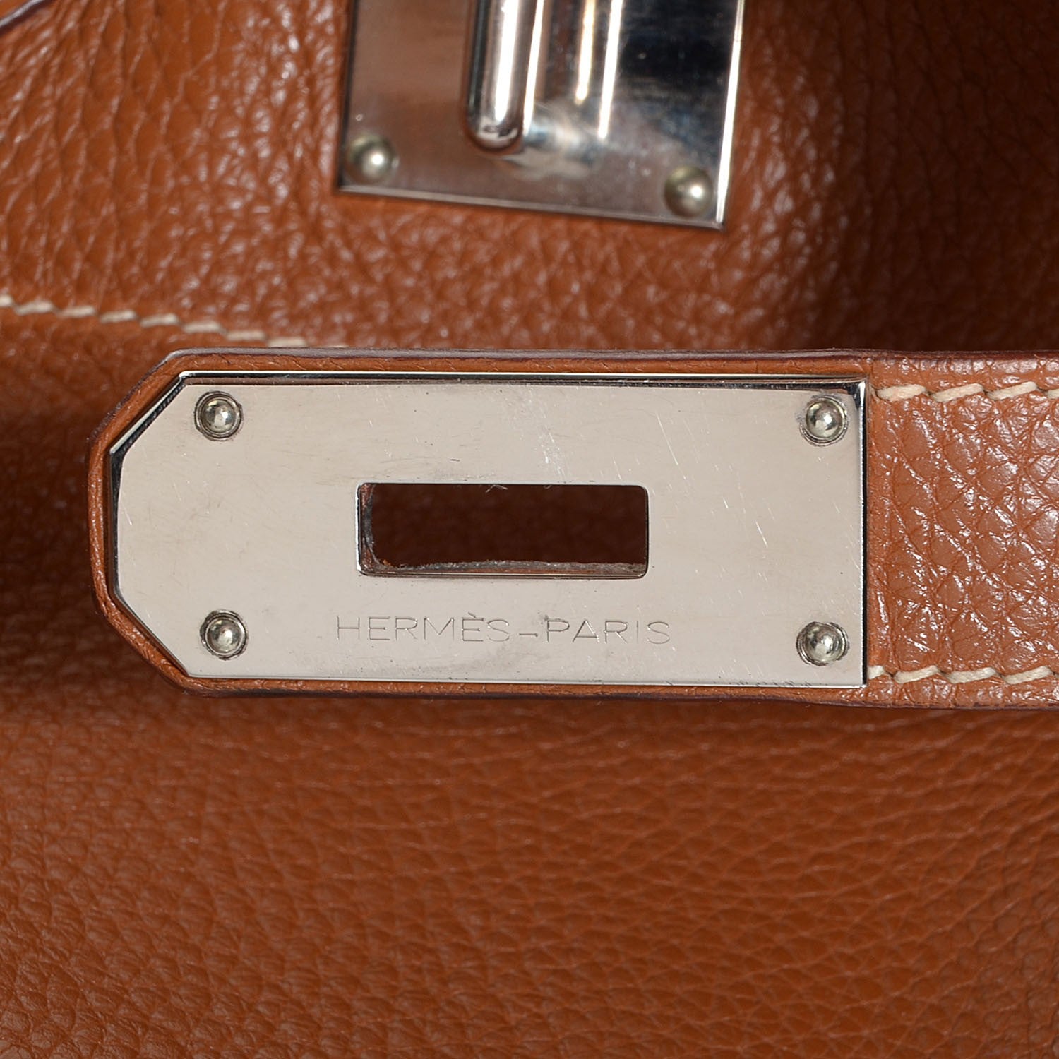 Hermes Taurillon Clemence JPG Birkin 42 Gold 13 of 20