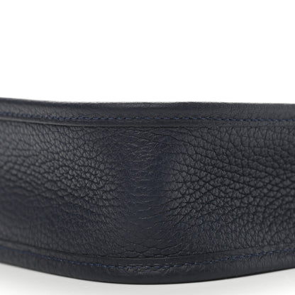 Hermes Taurillon Clemence Evelyne TPM Bleu Nuit 8 of 9