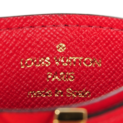 Louis Vuitton Calfskin Monogram Kimono Tote Card Holder Cherry 6 of 7