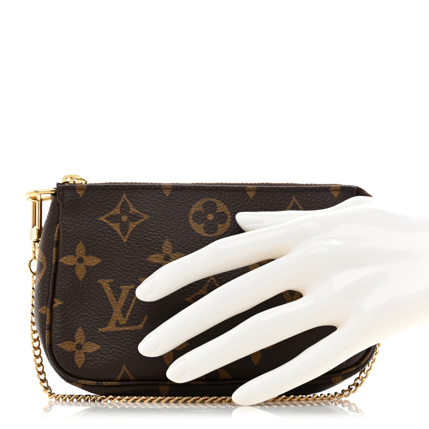 Louis Vuitton Monogram Mini Pochette Accessories 2 of 7
