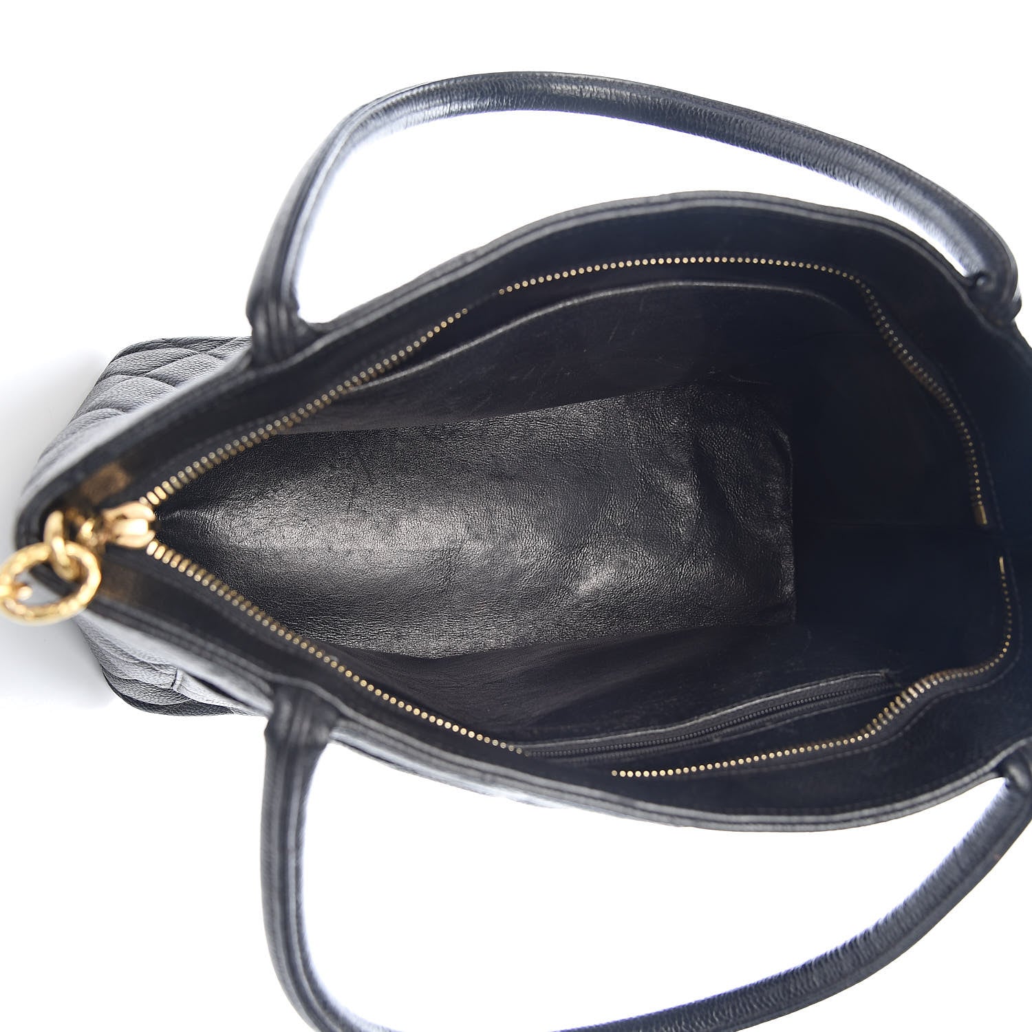 Chanel Caviar Quilted Medallion Tote Black 5 of 15