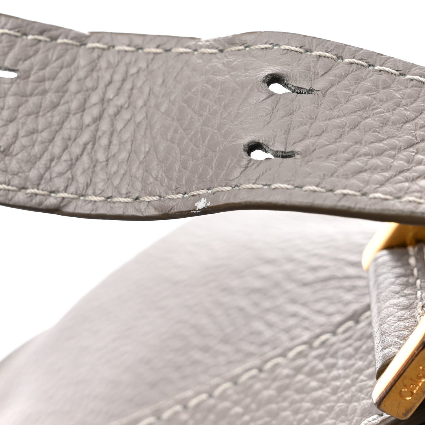 Calfskin Medium Marcie Round Crossbody Bag Cashmere Grey