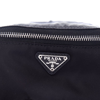 Prada Tessuto Nylon Wrist Pouch Black 6 of 9