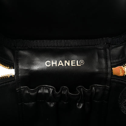 Chanel Caviar Vanity Cosmetic Case Black 6 of 14