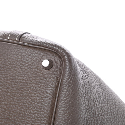Hermes Taurillon Clemence Picotin Lock 18 PM Etoupe 13 of 13