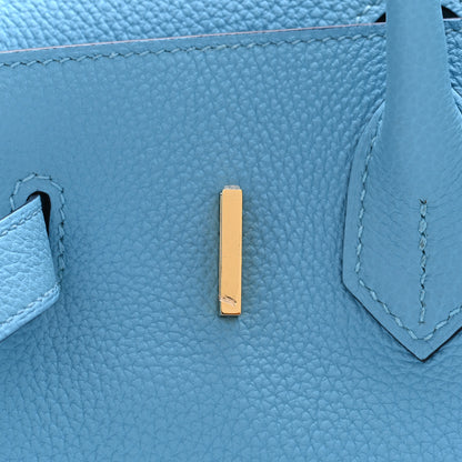Hermes Togo Birkin 30 Blue Du Nord 23 of 31