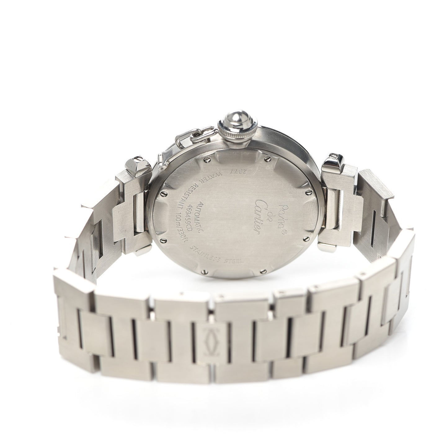 Stainless Steel 35mm Pasha GMT Automatic Watch